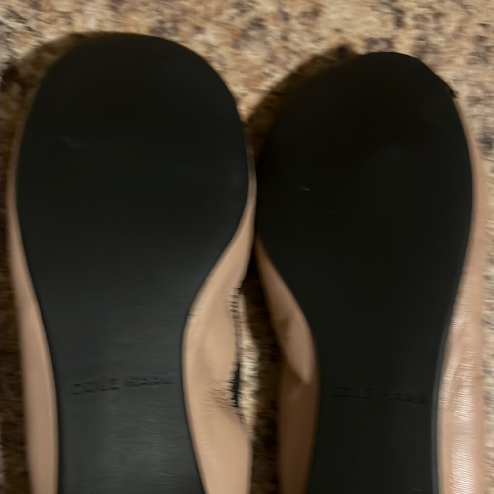 New Cole Haan Deltona ballet flats sz 7B Patent leather cap toe Cole Haan emblem - Picture 8 of 10